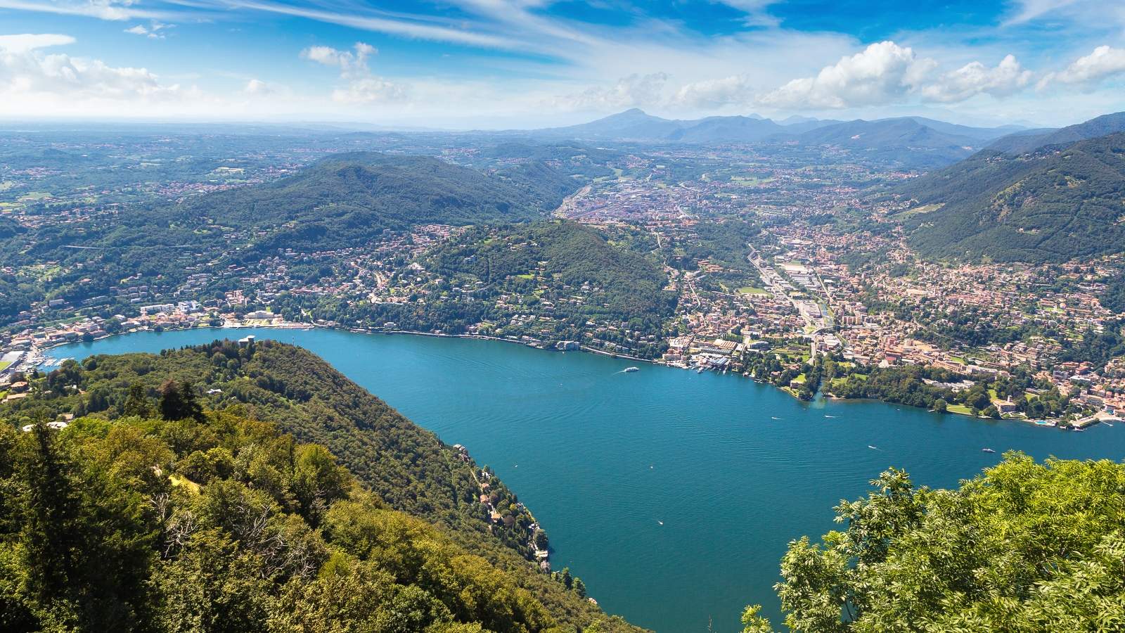 Lago di Como putovanje jezera