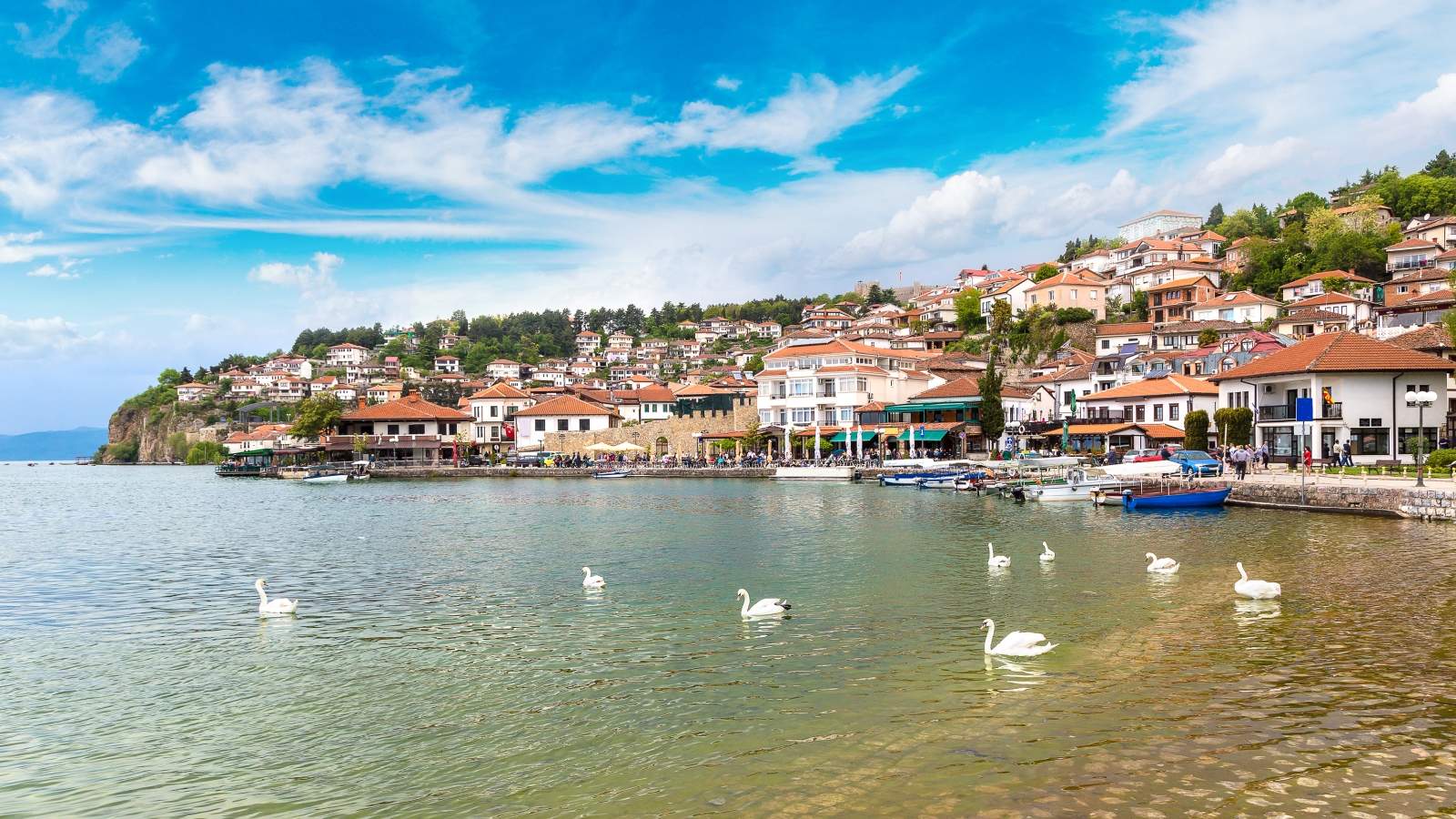 Ohrid jezero grad
